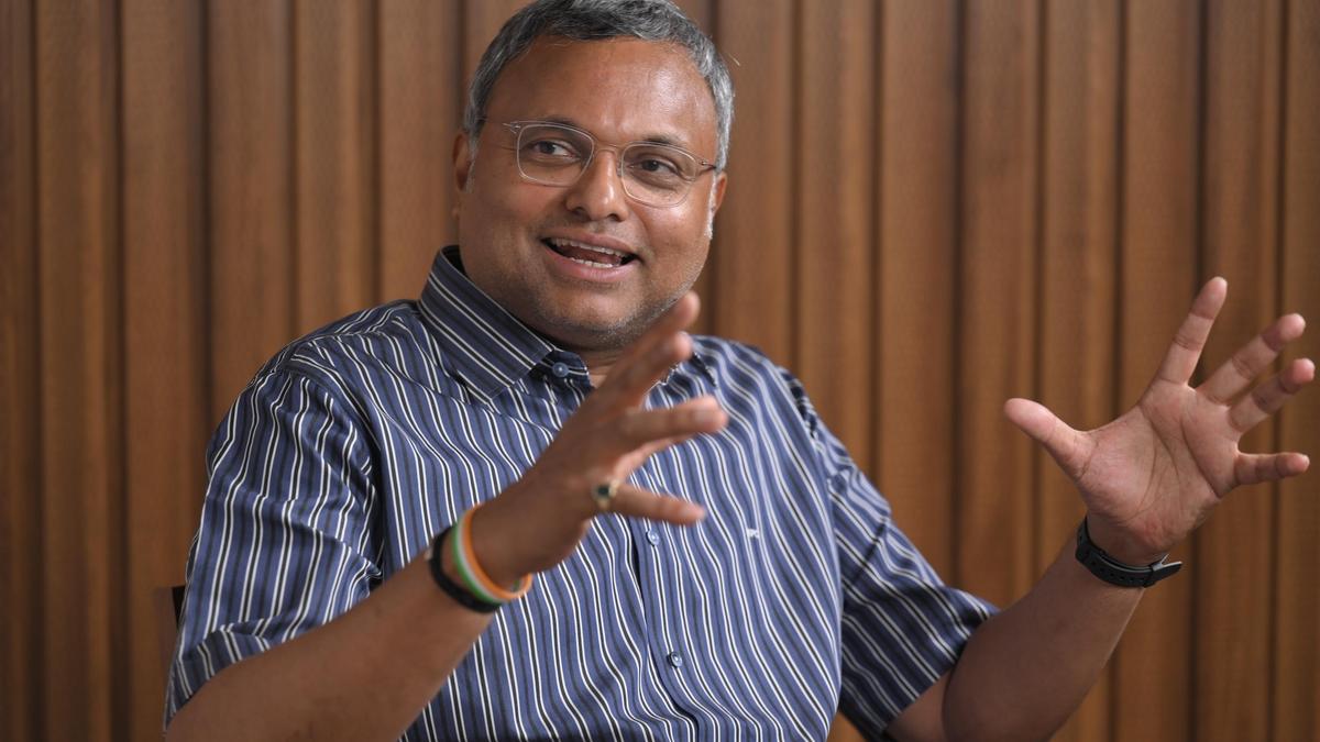 Congress and DMK can still work together in Parliament, says  Karti P. Chidambaram