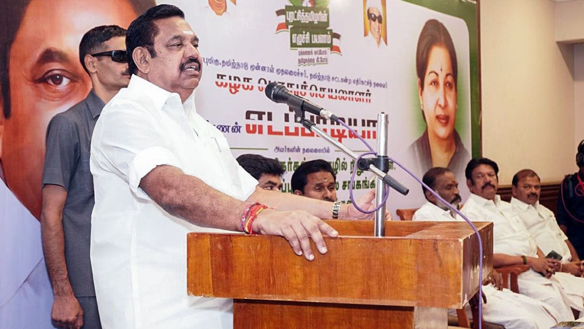 EPS softens, Tamil Nadu Speaker drops action against AIADMK MLAs who backed TVK in floor test