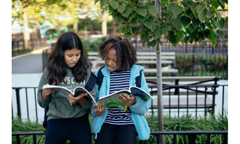 Helping their friends to read can boost children's attainment