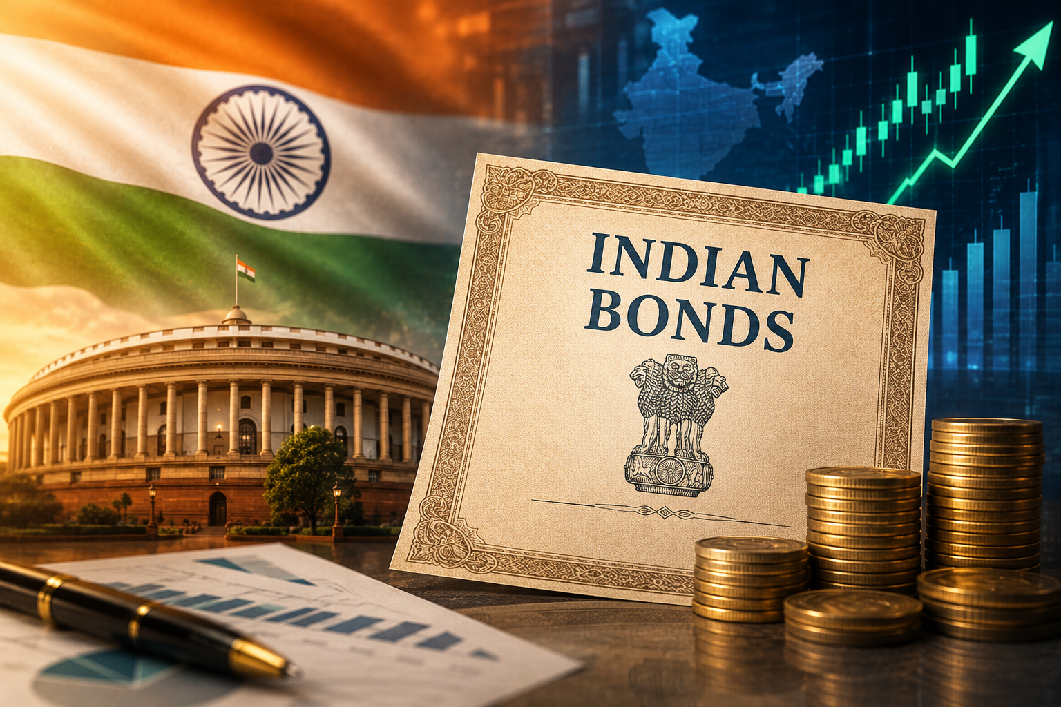 India bonds rise as oil slumps on Iran peace deal hope
