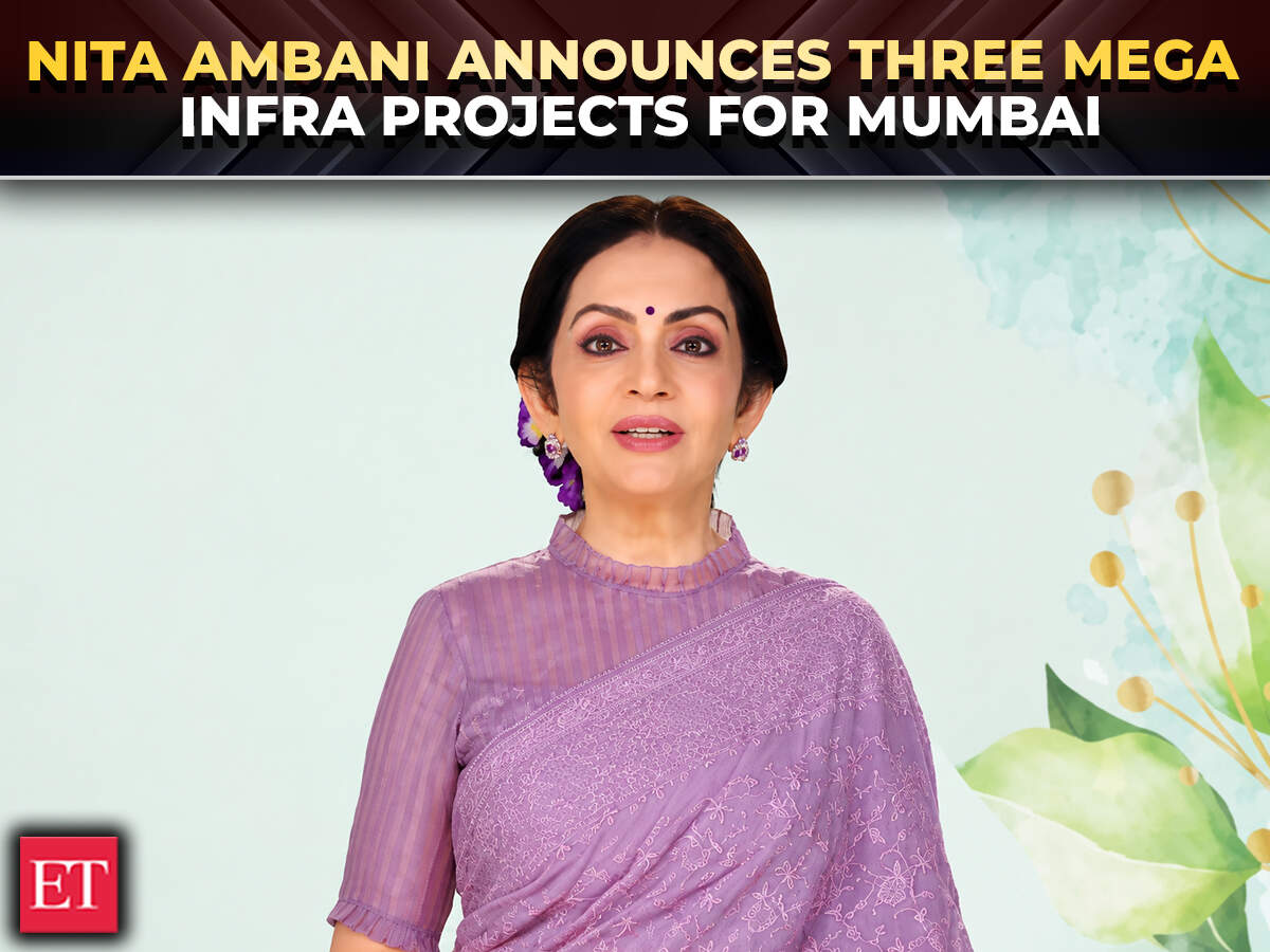 Nita Ambani unveils education, healthcare and green coastal parks infrastructure plan for Mumbai 