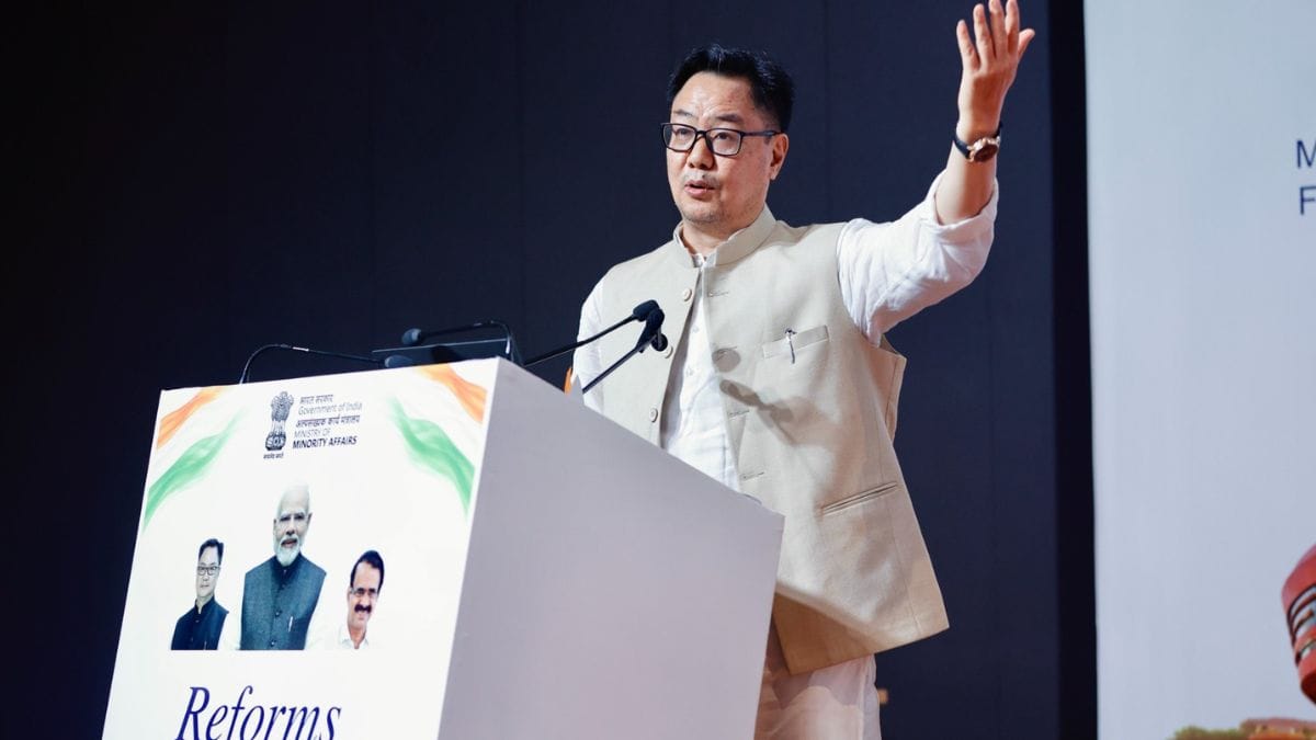 Rijiju says minority affairs budget ‘doubled’ under PM Modi, hits out at Oppn’s persecution claim