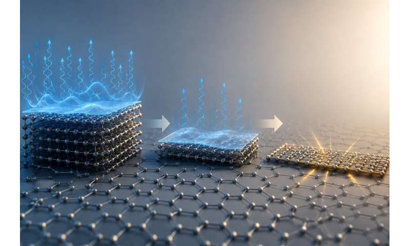 When less is more: Scaling law explains why ultrathin materials get stronger as they get thinner