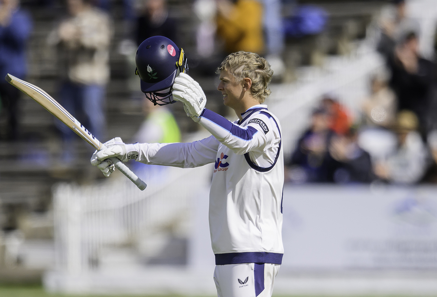 Yorkshire enjoy Scarborough stroll thanks to Luxton's maiden first-class ton
